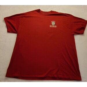 Old Chicago 2017 Cinco de Mayo Tour Lucha Libre Red Graphic T-Shirt Mens XL
